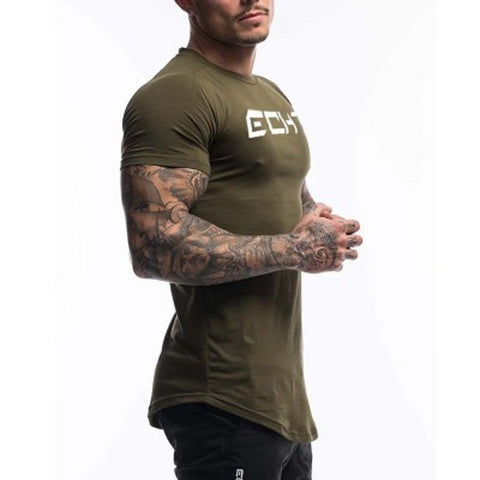 Men Fitness Bodybuilding T Shirt