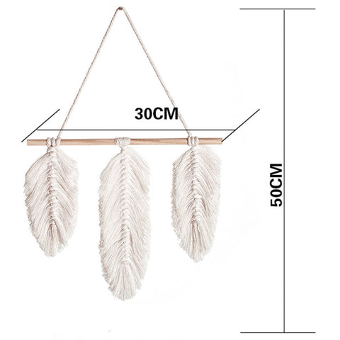 Nordic Star Moon Macrame