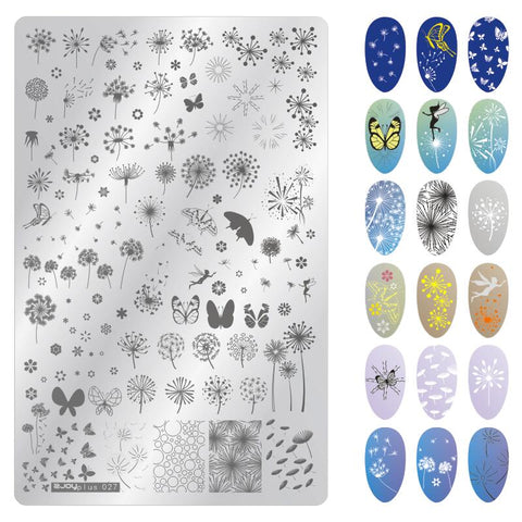9.5X14.5cm Big Size Nail Stamping Plates