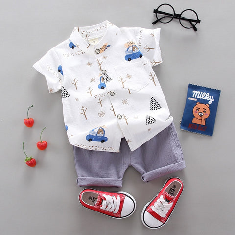 Baby Alphabet Long Sleeve 2-Piece Set