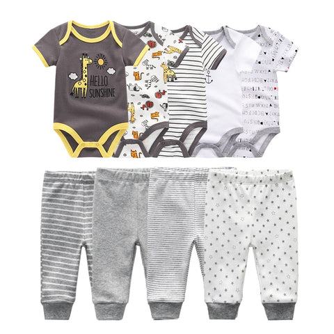 6/9/10PCS Baby Girl Clothes