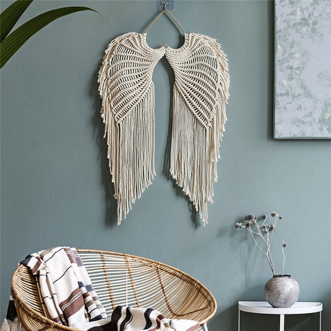 Nordic Star Moon Macrame