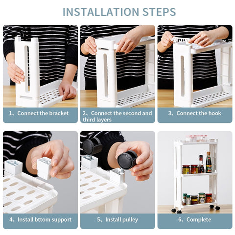 Kitchen Storage Shelf Organiser