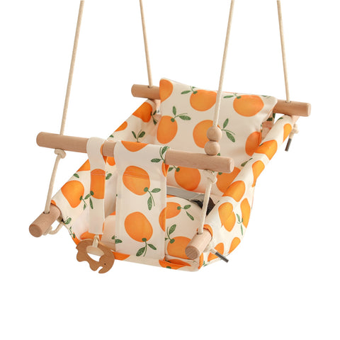 Baby Swing Hanging Wood Chair