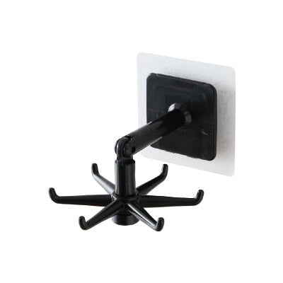 360° Rotating Kitchen Hook Organizer