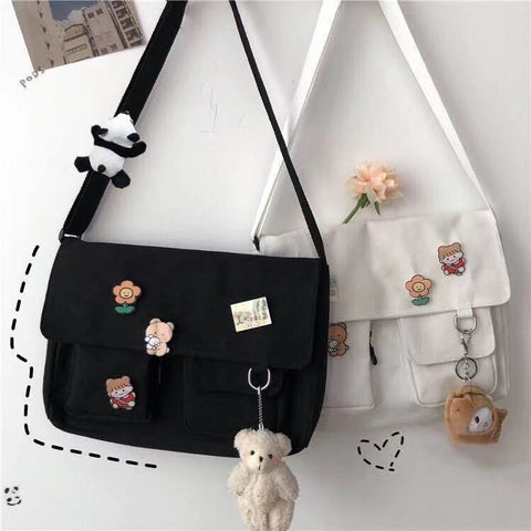 New Korean Planet Print Women Shoulder Bag