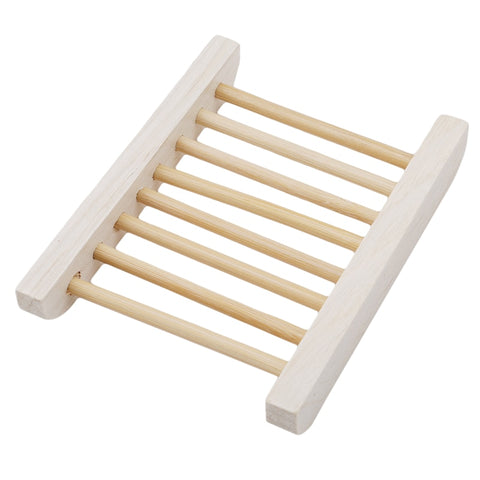 Portable Natural Wood Soap Dishes