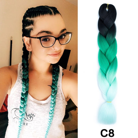 New Synthetic Jumbo Braiding Hair Extension