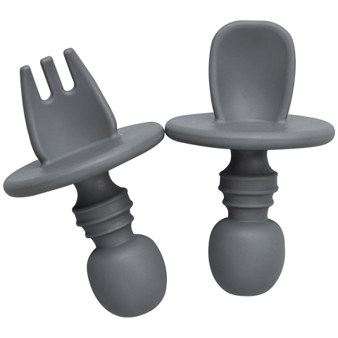 Baby Mini Silicone Fork Spoon