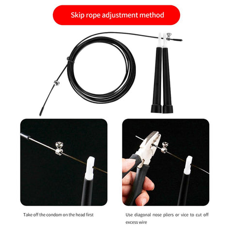 New Steel Wire Durable Fast Jump Rope