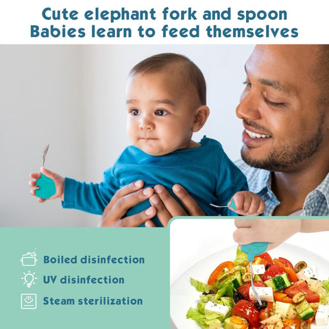 Baby Toddler Fork Spoon Set