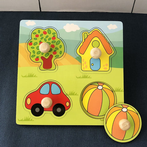 Kids 3D Wooden Puzzles Toys