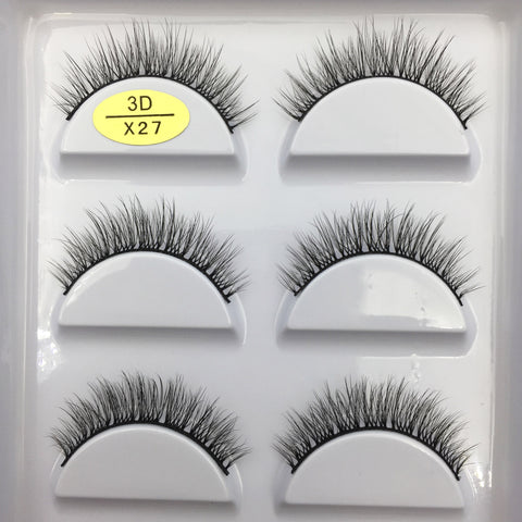 New Natural 3D Mink False Eyelashes