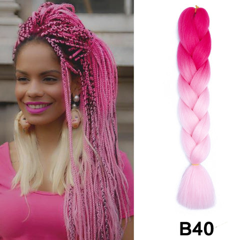 New Synthetic Jumbo Braiding Hair Extension