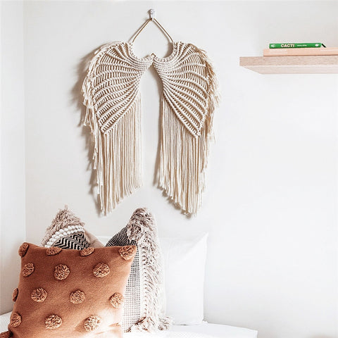 Nordic Star Moon Macrame