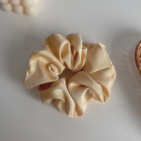 Women Silk Scrunchie Elastic Multicolor Hair Band