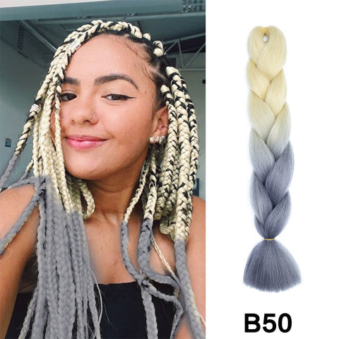 New Synthetic Jumbo Braiding Hair Extension
