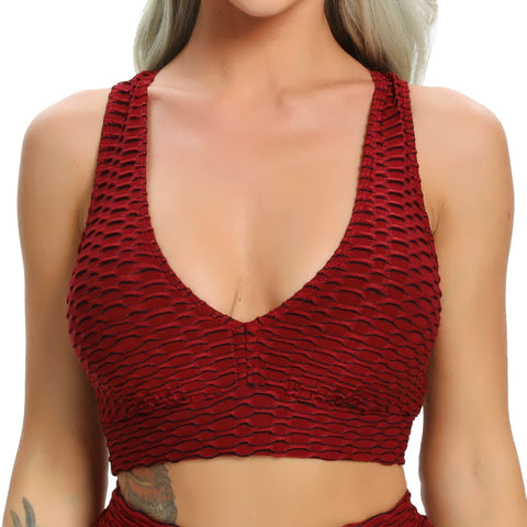 Women Running Yoga Sports Bra