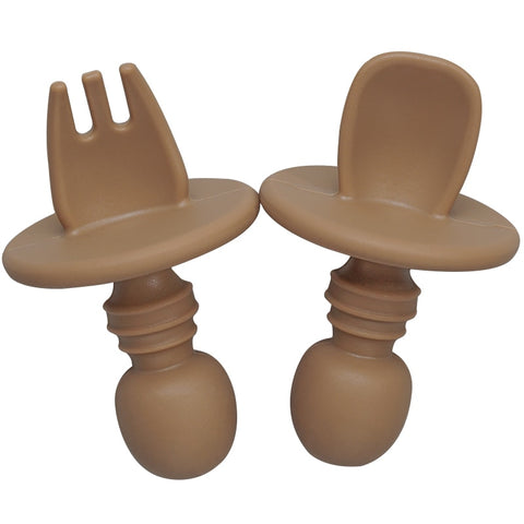Baby Mini Silicone Fork Spoon