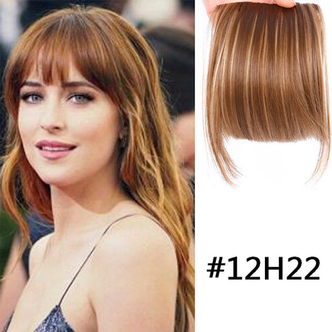 New Synthetic Fake Blunt Hair Bangs