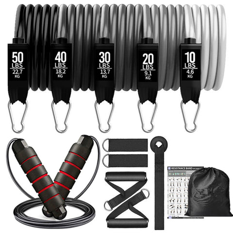 11 pieces Resistance Bands Set