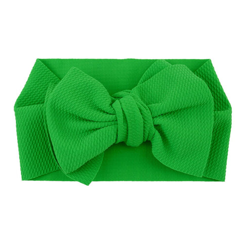 Baby Girls Big Bow Tie Hair Band