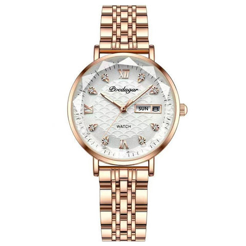 New Fashion Luxury Stainless Steel Wristwatch