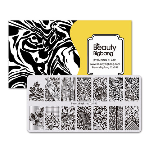 New Beauty Big Bang Animal Image Nail Art