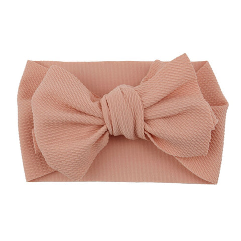 Baby Girls Big Bow Tie Hair Band