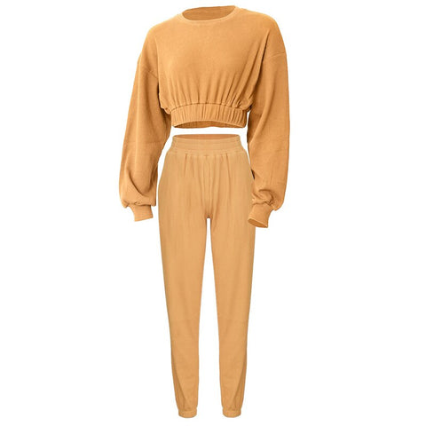Women Yoga Fitness Two Piece Set