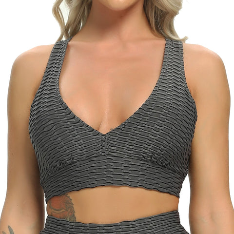 Women Running Yoga Sports Bra