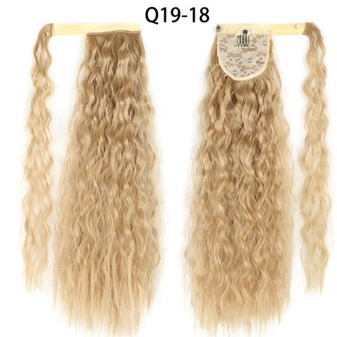 New Natural Hairpiece Headwear Hair Brown Grey