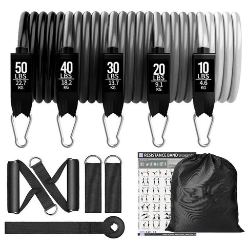 11 pieces Resistance Bands Set