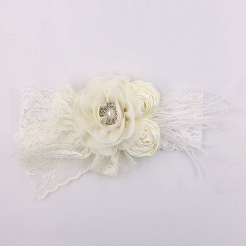 Newborn Vintage Flower Headband