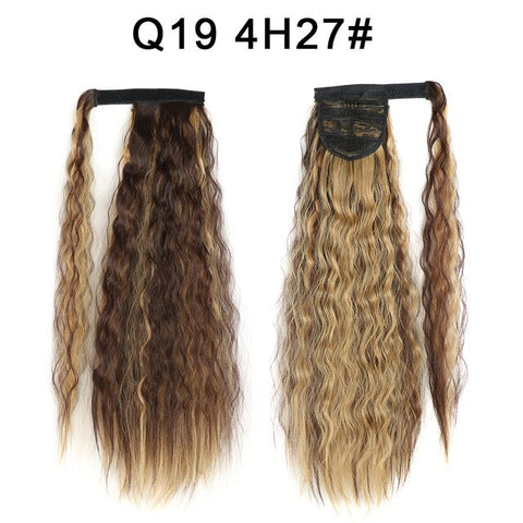 New Natural Hairpiece Headwear Hair Brown Grey