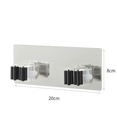 Multi-Purpose Wall Mounted Mop Hooks