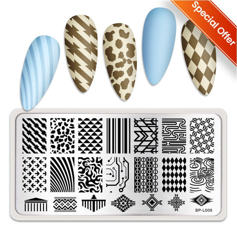 New 12*6cm Nail Art Templates