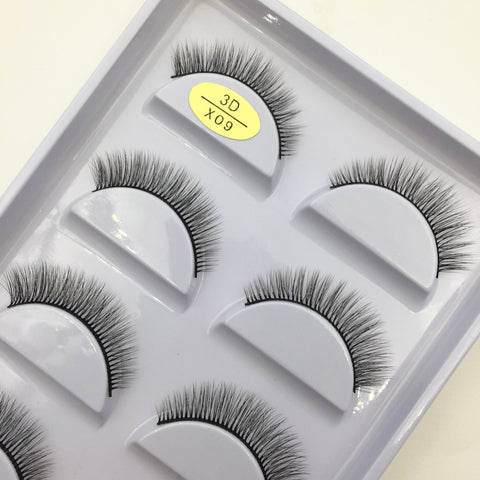 New Natural 3D Mink False Eyelashes
