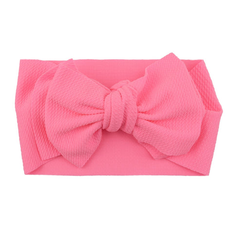 Baby Girls Big Bow Tie Hair Band