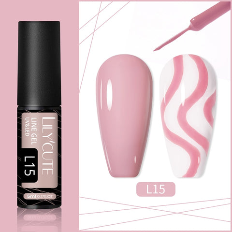 5ml Metallic Painting Liner Gel Polish