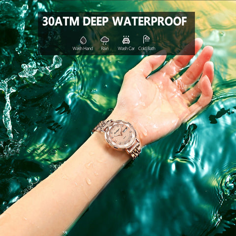 New Fashion Luxury Stainless Steel Wristwatch