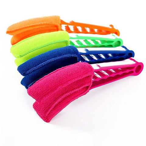Microfiber Car Auto Air Conditioner Cleaning Brush