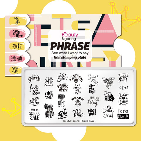 New Beauty Big Bang Animal Image Nail Art