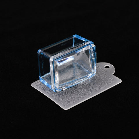 French Mold Nail Art Stamper with Cap