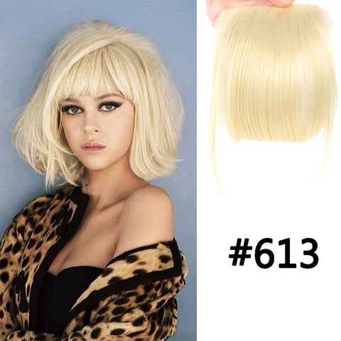 New Synthetic Fake Blunt Hair Bangs