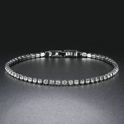 Women Fashion Small Cubic Zircon Crystal Bracelets