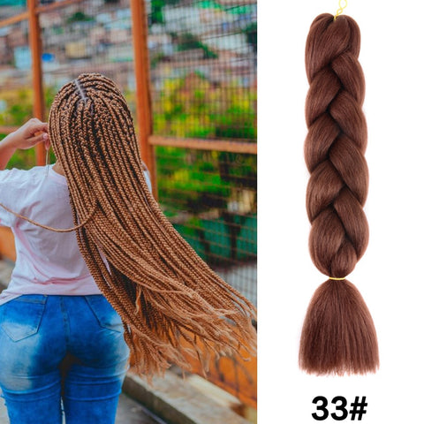 New Synthetic Jumbo Braiding Hair Extension