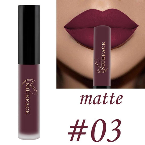 Lip Gloss 25 Colors Nude Matte