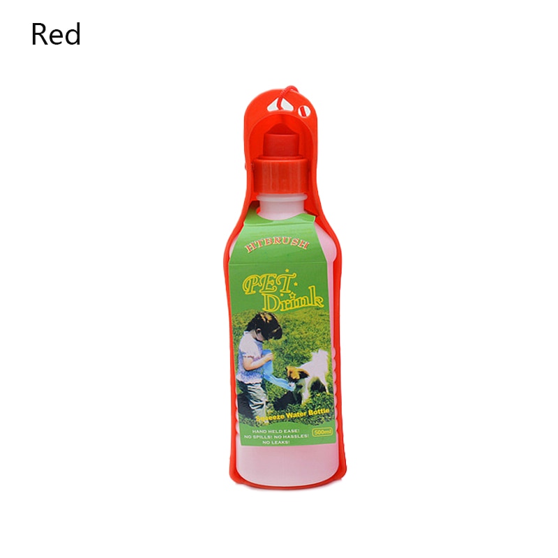 Pet Portable Plastic Drinking Water Bottle