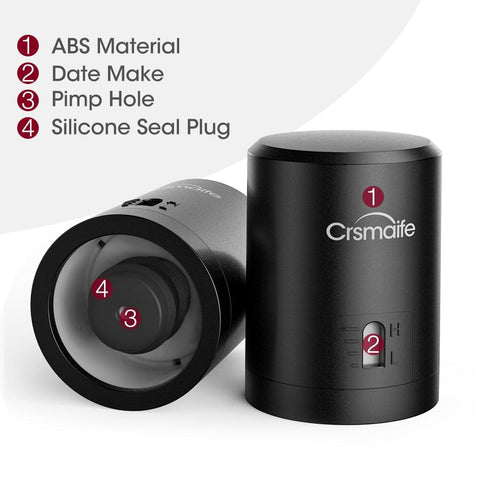 ABS Vacuum Wine Bottle Cap Stopper